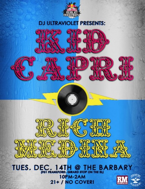 kid capri barbary e1291838580342 photo kid capri barbary e1291838580342 Tuesday: Kid Capri and Rich Medina!